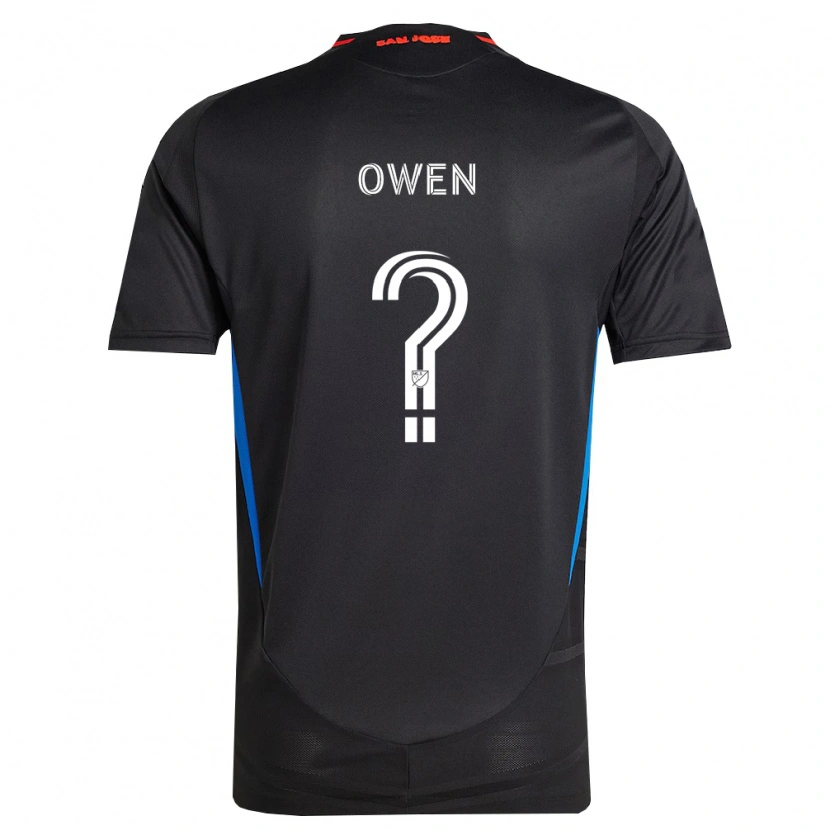 Danxen Herren Connor Owen #0 Blau Weiß Schwarz Heimtrikot Trikot 2026/27 T-Shirt