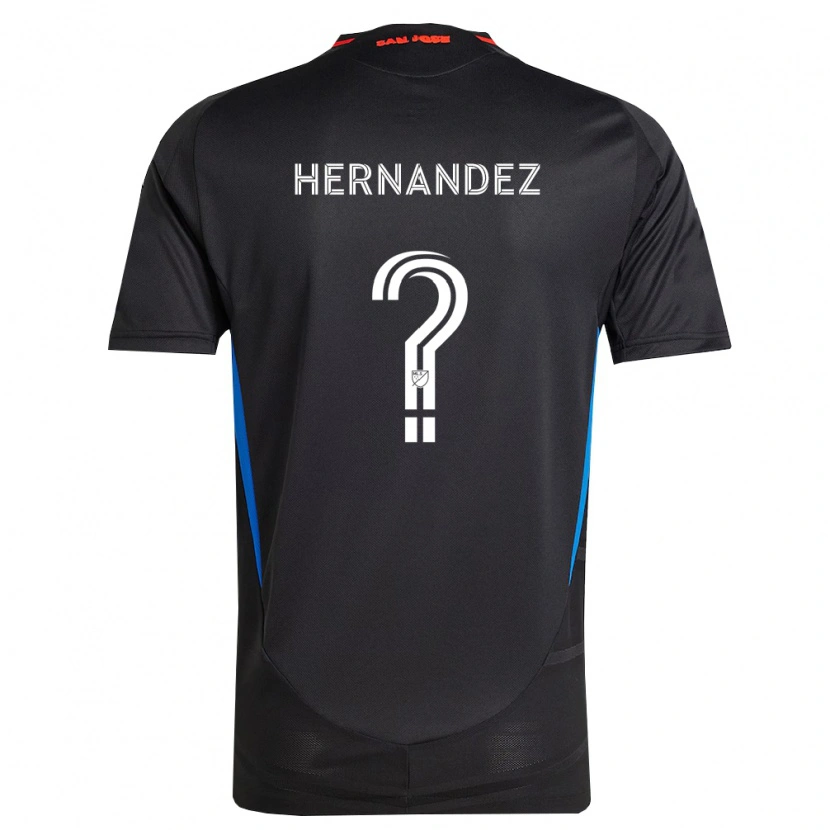 Danxen Herren Oliver Hernandez #0 Blau Weiß Schwarz Heimtrikot Trikot 2026/27 T-Shirt