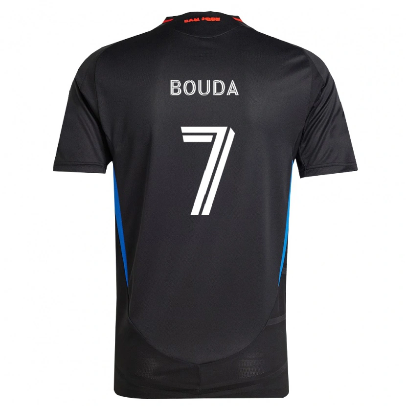 Danxen Herren Ousseni Bouda #7 Blau Weiß Schwarz Heimtrikot Trikot 2026/27 T-Shirt