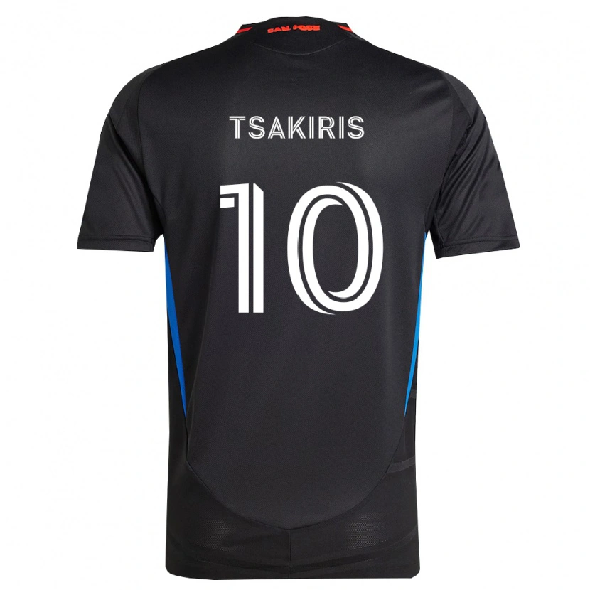 Danxen Herren Niko Tsakiris #10 Blau Weiß Schwarz Heimtrikot Trikot 2026/27 T-Shirt