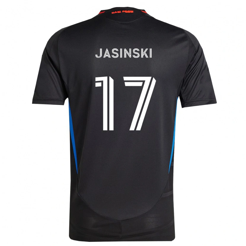 Danxen Herren Jack Jasinski #17 Blau Weiß Schwarz Heimtrikot Trikot 2026/27 T-Shirt