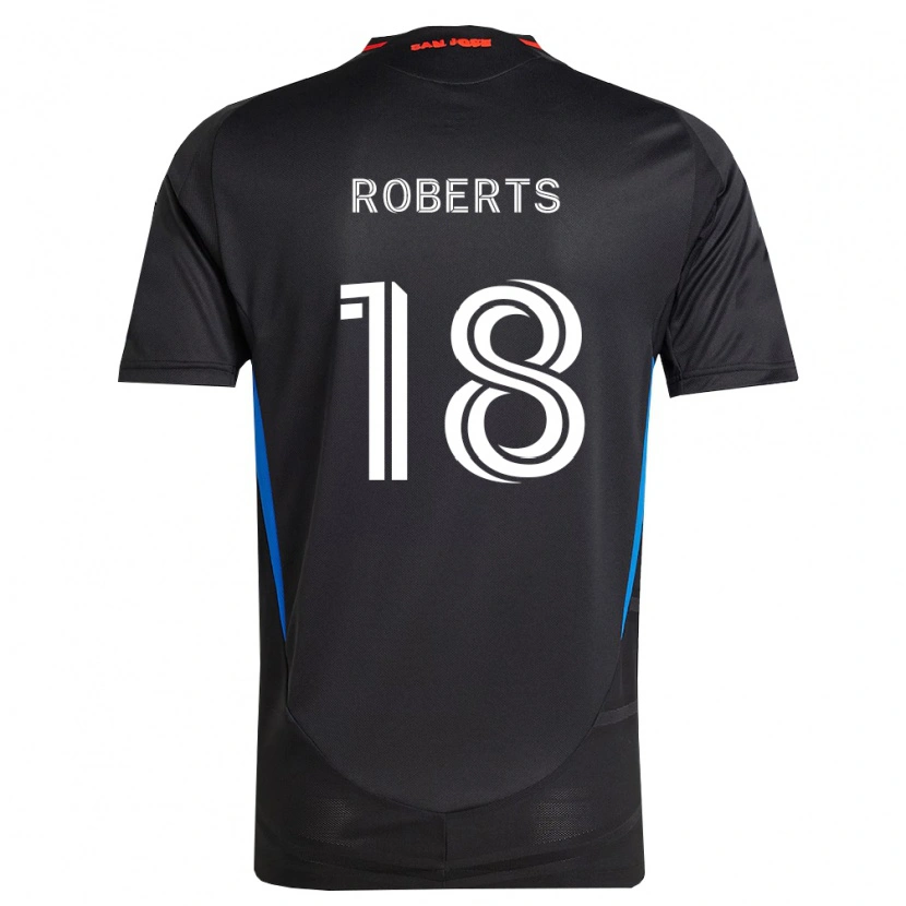 Danxen Herren Reid Roberts #18 Blau Weiß Schwarz Heimtrikot Trikot 2026/27 T-Shirt