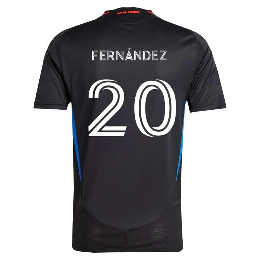 Danxen Herren Nick Fernández #20 Blau Weiß Schwarz Heimtrikot Trikot 2026/27 T-Shirt