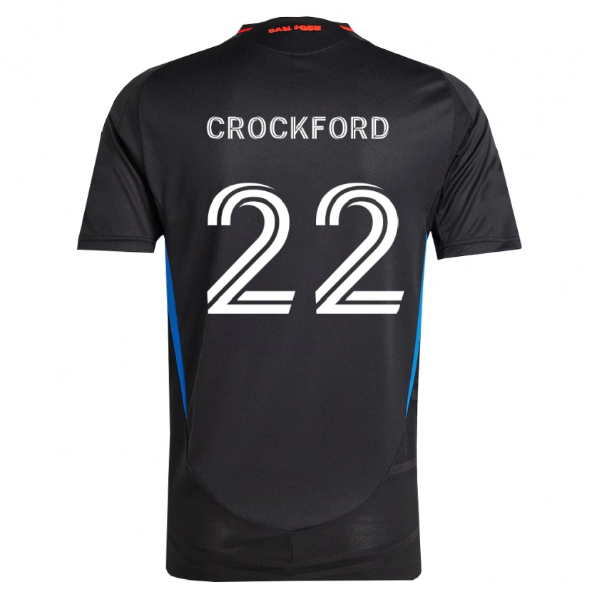 Danxen Herren Nate Crockford #22 Blau Weiß Schwarz Heimtrikot Trikot 2026/27 T-Shirt