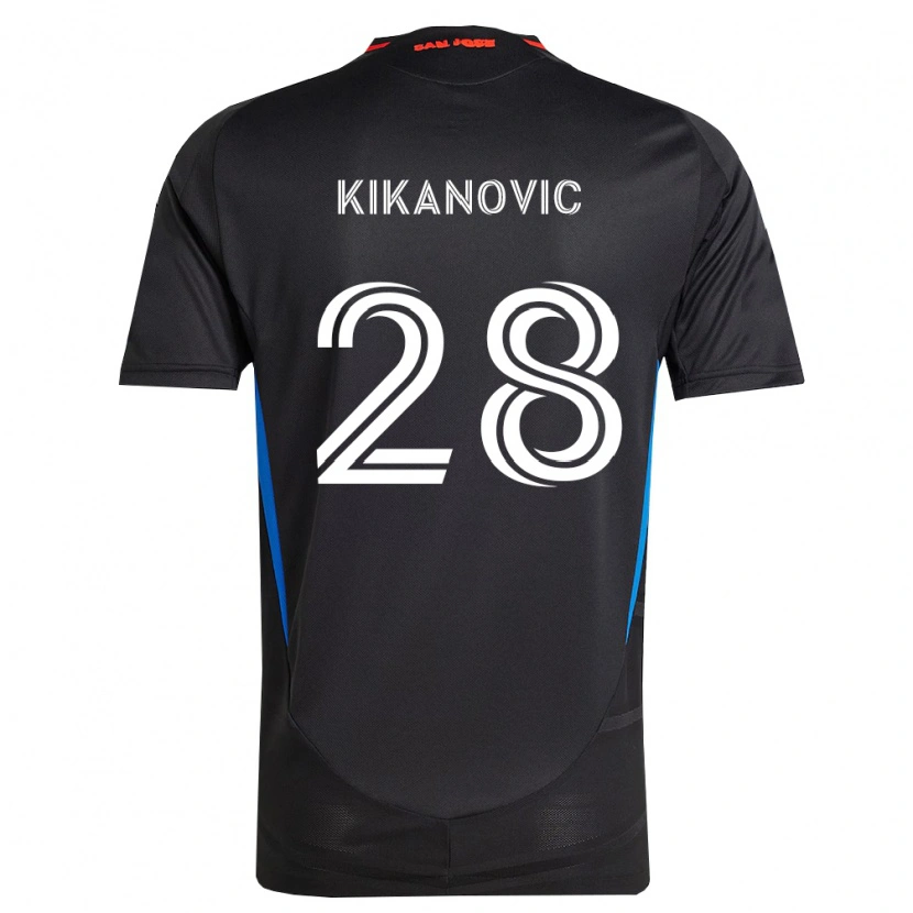 Danxen Herren Benji Kikanović #28 Blau Weiß Schwarz Heimtrikot Trikot 2026/27 T-Shirt