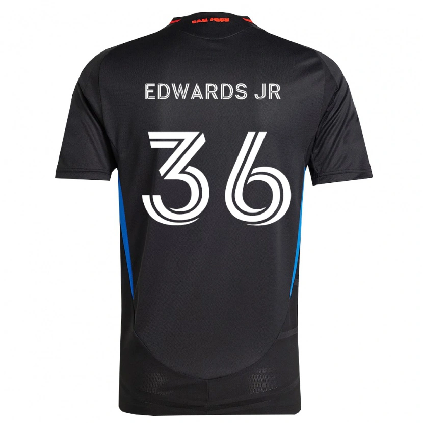 Danxen Herren Earl Edwards Jr. #36 Blau Weiß Schwarz Heimtrikot Trikot 2026/27 T-Shirt