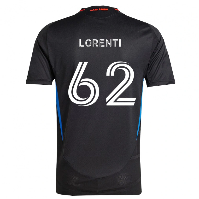 Danxen Herren Dominic Lorenti #62 Blau Weiß Schwarz Heimtrikot Trikot 2026/27 T-Shirt