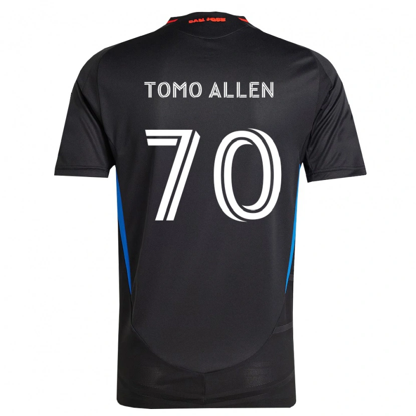 Danxen Herren Tomo Allen #70 Blau Weiß Schwarz Heimtrikot Trikot 2026/27 T-Shirt