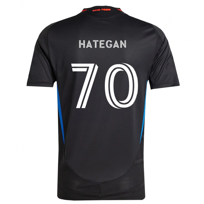 Danxen Herren Roberto Hategan #70 Blau Weiß Schwarz Heimtrikot Trikot 2026/27 T-Shirt