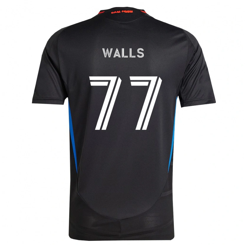 Danxen Herren Casey Walls #77 Blau Weiß Schwarz Heimtrikot Trikot 2026/27 T-Shirt