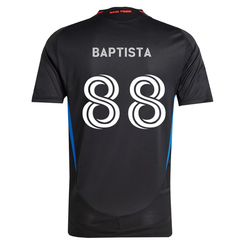 Danxen Herren Diogo Baptista #88 Blau Weiß Schwarz Heimtrikot Trikot 2026/27 T-Shirt