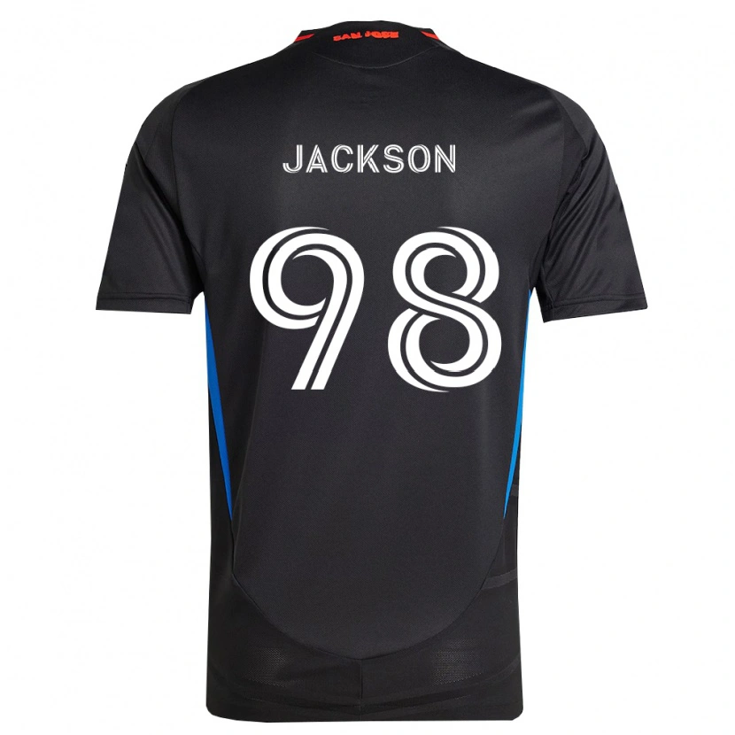 Danxen Herren Jacob Jackson #98 Blau Weiß Schwarz Heimtrikot Trikot 2026/27 T-Shirt