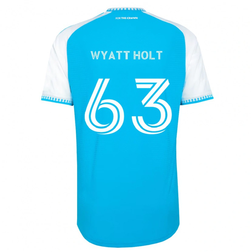 Danxen Herren Wyatt Holt #63 Himmelblau Weiß Schwarz Heimtrikot Trikot 2026/27 T-Shirt