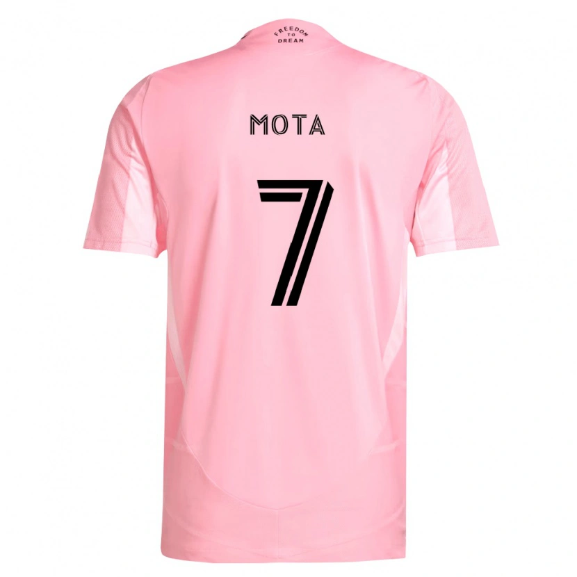Danxen Herren Jean Mota #7 Pink Schwarz Heimtrikot Trikot 2026/27 T-Shirt