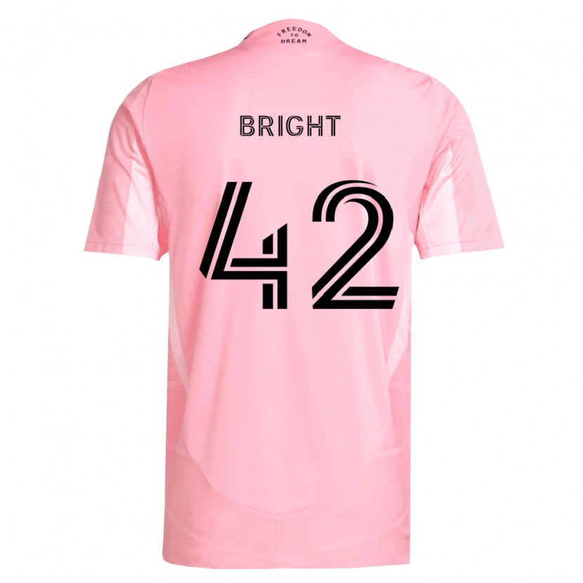 Danxen Herren Yannick Bright #42 Pink Schwarz Heimtrikot Trikot 2026/27 T-Shirt