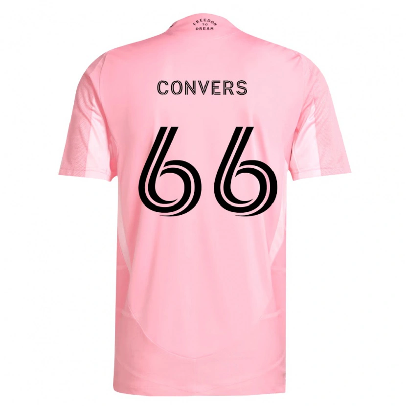 Danxen Herren Joseph Convers #66 Pink Schwarz Heimtrikot Trikot 2026/27 T-Shirt