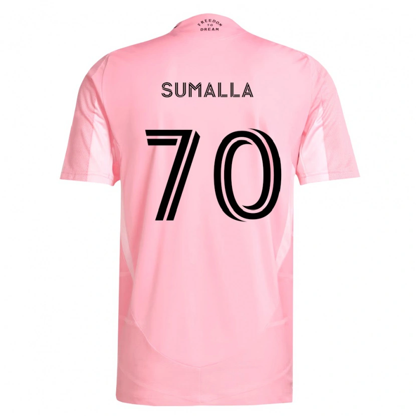 Danxen Herren Daniel Sumalla #70 Pink Schwarz Heimtrikot Trikot 2026/27 T-Shirt
