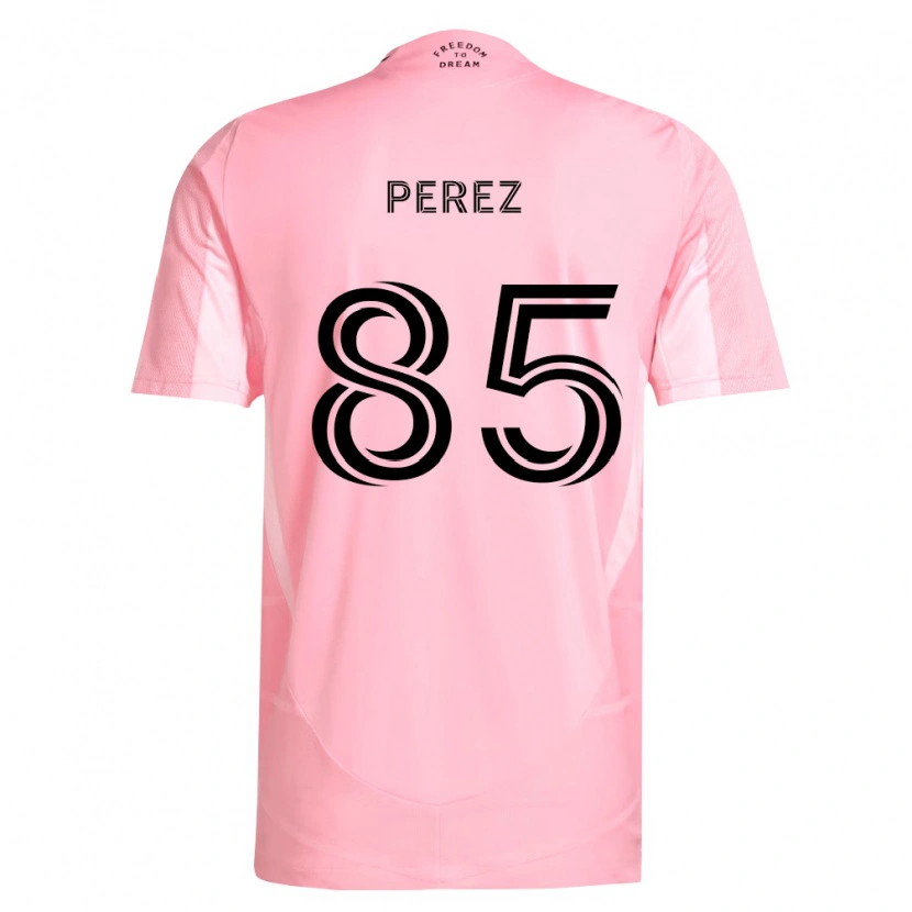 Danxen Herren Matthew Perez #85 Pink Schwarz Heimtrikot Trikot 2026/27 T-Shirt