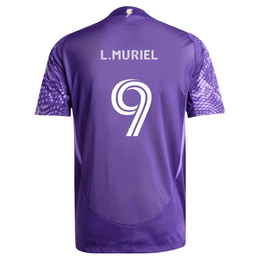 Danxen Herren Luis Muriel #9 Violett Weiß Heimtrikot Trikot 2026/27 T-Shirt