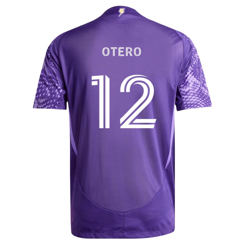 Danxen Herren Javier Otero #12 Violett Weiß Heimtrikot Trikot 2026/27 T-Shirt