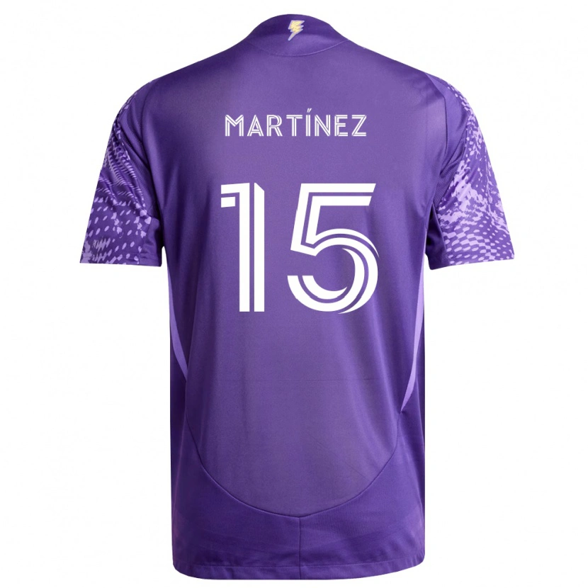 Danxen Herren Antonio Martínez #15 Violett Weiß Heimtrikot Trikot 2026/27 T-Shirt