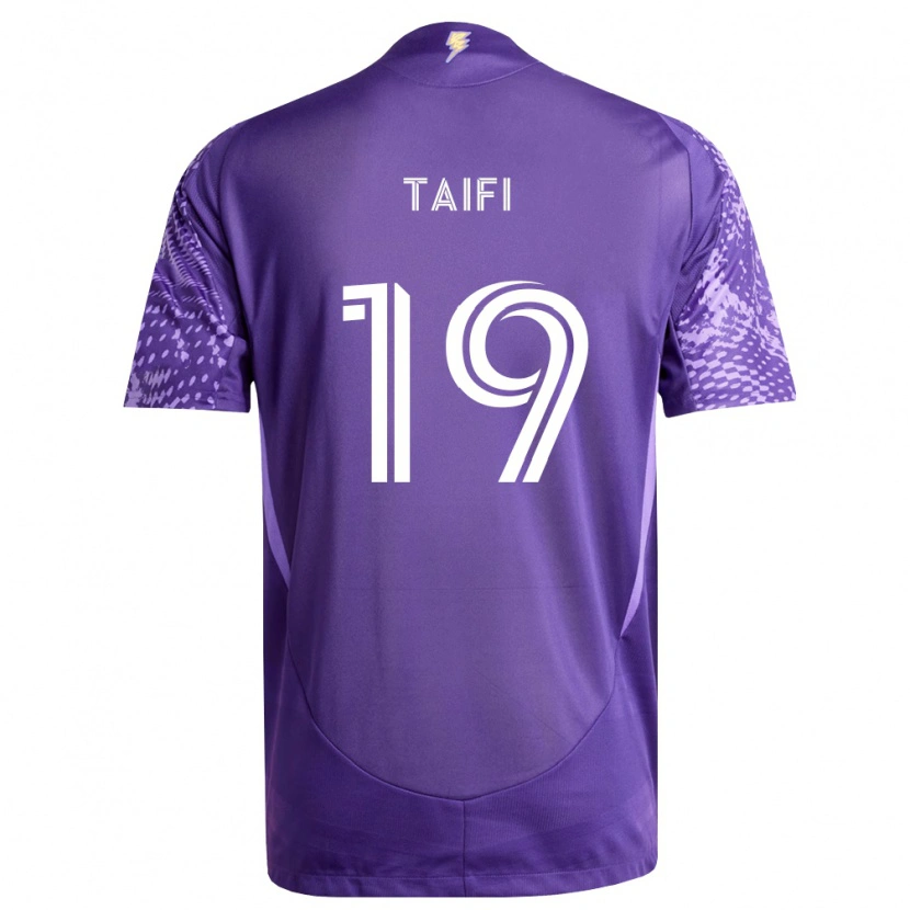 Danxen Herren Zakaria Taifi #19 Violett Weiß Heimtrikot Trikot 2026/27 T-Shirt