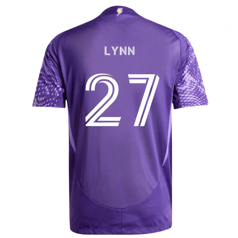 Danxen Herren Jack Lynn #27 Violett Weiß Heimtrikot Trikot 2026/27 T-Shirt