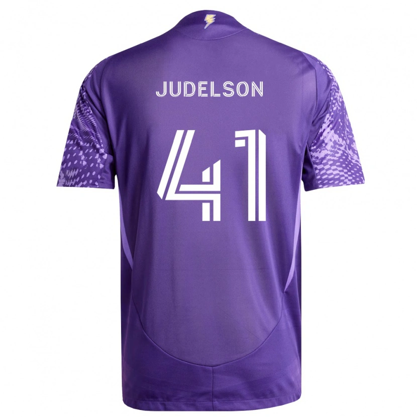 Danxen Herren Dylan Judelson #41 Violett Weiß Heimtrikot Trikot 2026/27 T-Shirt