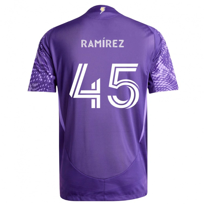 Danxen Herren Jacob Ramírez #45 Violett Weiß Heimtrikot Trikot 2026/27 T-Shirt