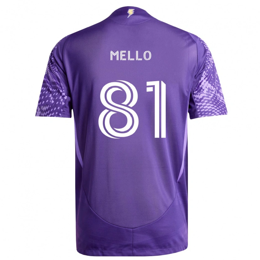 Danxen Herren Murillo Mello #81 Violett Weiß Heimtrikot Trikot 2026/27 T-Shirt