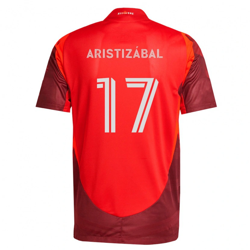 Danxen Herren Emilio Aristizábal #17 Burgund Rot Heimtrikot Trikot 2026/27 T-Shirt