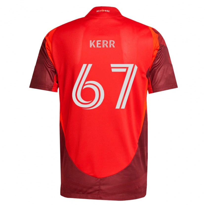 Danxen Herren Kervon Kerr #67 Burgund Rot Heimtrikot Trikot 2026/27 T-Shirt