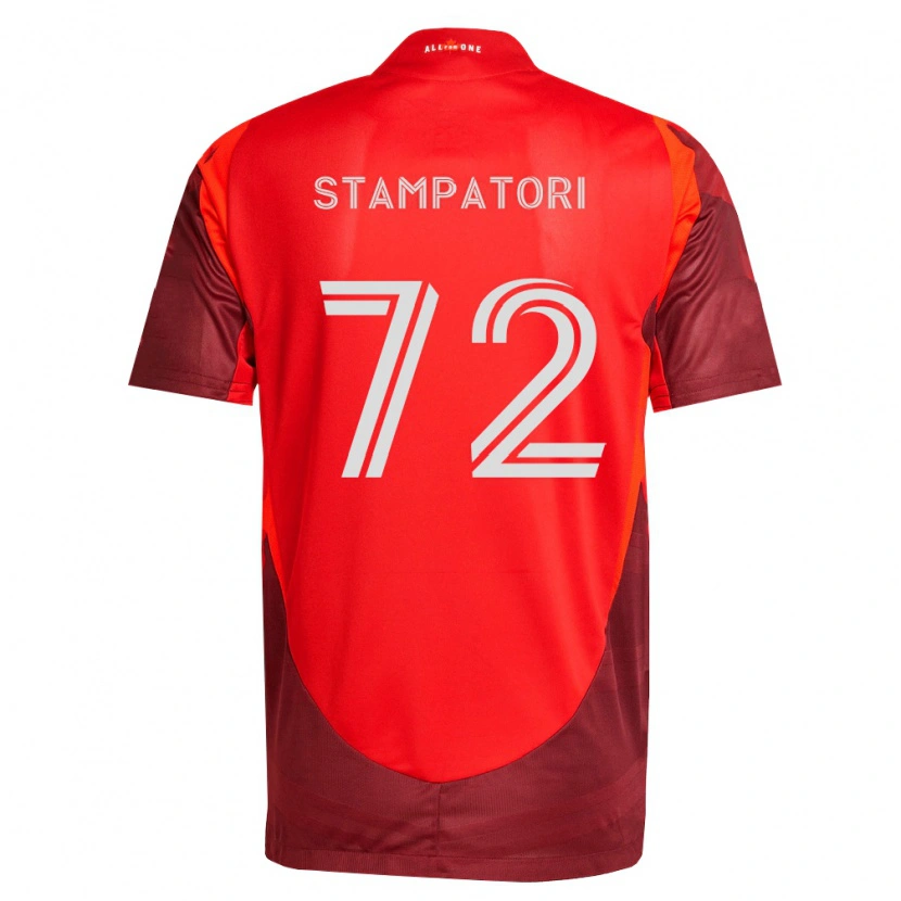 Danxen Herren Daniel Stampatori #72 Burgund Rot Heimtrikot Trikot 2026/27 T-Shirt