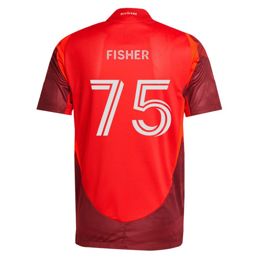 Danxen Herren Reid Fisher #75 Burgund Rot Heimtrikot Trikot 2026/27 T-Shirt