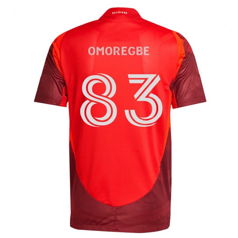Danxen Herren Edwin Omoregbe #83 Burgund Rot Heimtrikot Trikot 2026/27 T-Shirt