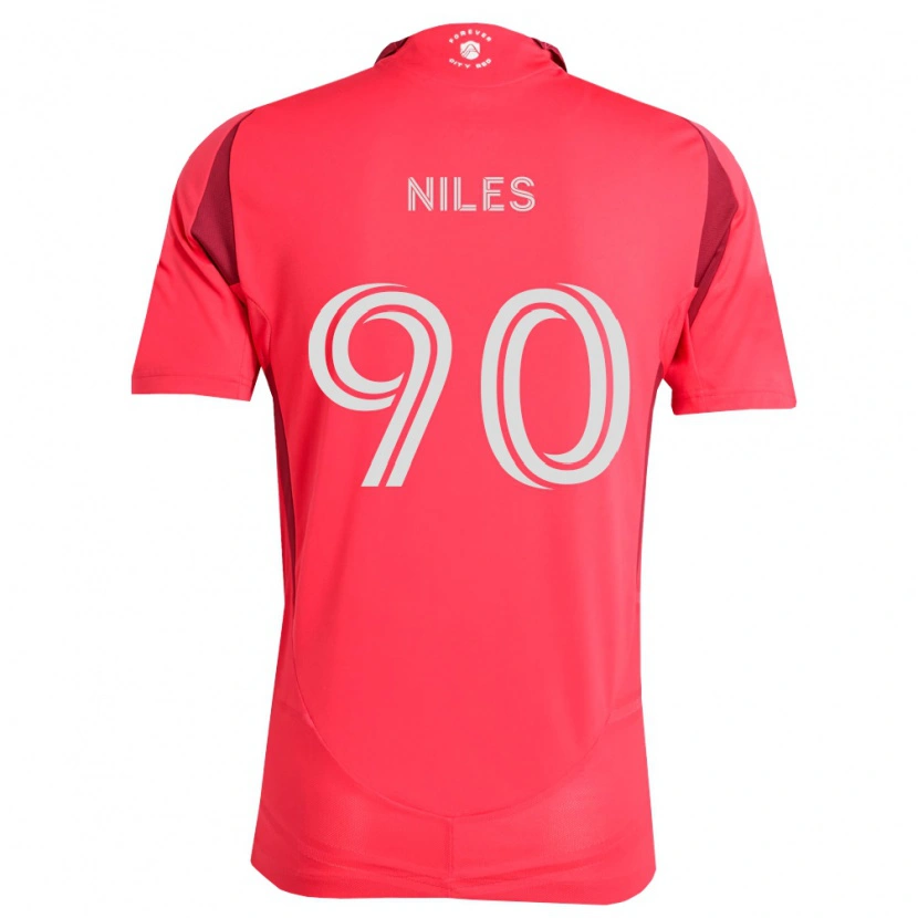 Danxen Herren Eddie Niles #90 Magenta Weiß Heimtrikot Trikot 2026/27 T-Shirt