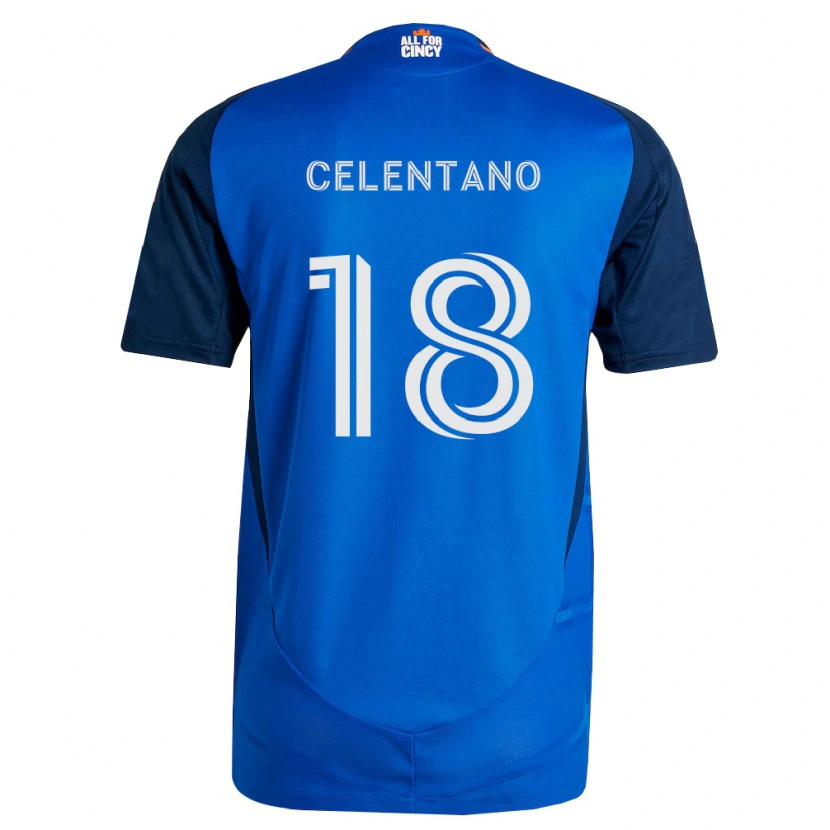 Danxen Herren Roman Celentano #18 Königsblau Orange Heimtrikot Trikot 2026/27 T-Shirt