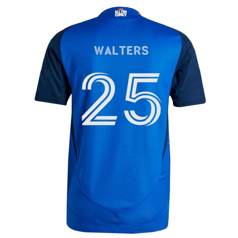 Danxen Herren Paul Walters #25 Königsblau Orange Heimtrikot Trikot 2026/27 T-Shirt