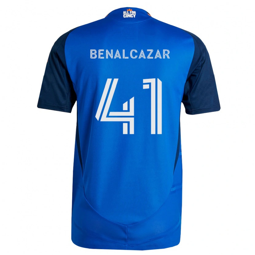 Danxen Herren Nico Benalcázar #41 Königsblau Orange Heimtrikot Trikot 2026/27 T-Shirt