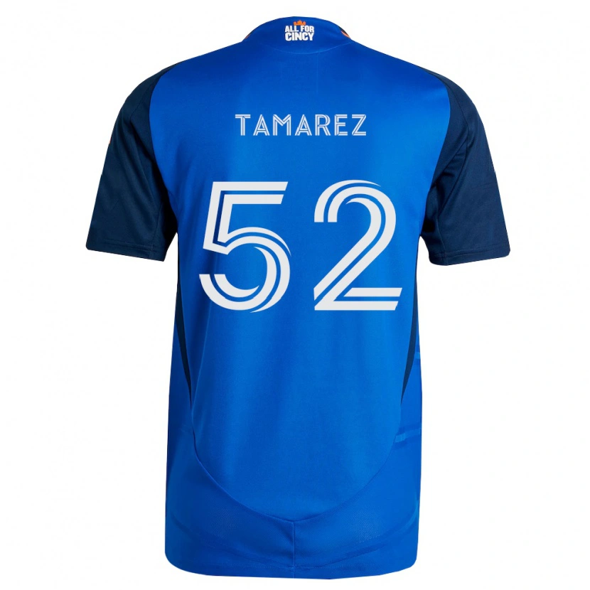 Danxen Herren Lucas Tamarez #52 Königsblau Orange Heimtrikot Trikot 2026/27 T-Shirt