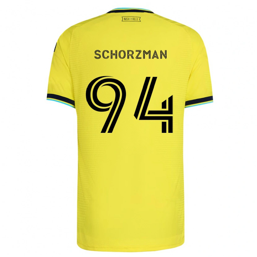 Danxen Herren Eamon Schorzman #94 Hellgelb Marineblau Heimtrikot Trikot 2026/27 T-Shirt