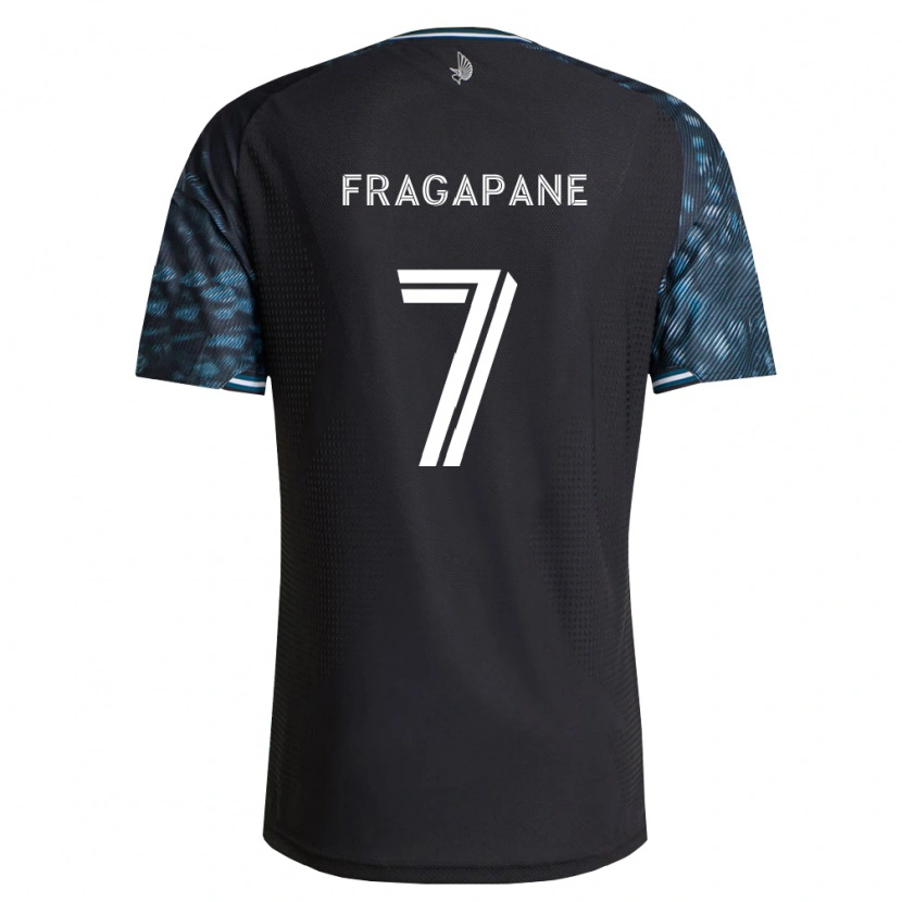 Danxen Herren Franco Fragapane #7 Schwarz Weiß Heimtrikot Trikot 2026/27 T-Shirt