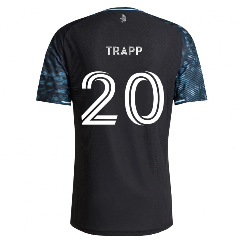 Danxen Herren Wil Trapp #20 Schwarz Weiß Heimtrikot Trikot 2026/27 T-Shirt