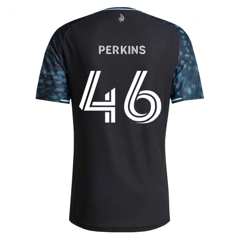 Danxen Herren Keane Perkins #46 Schwarz Weiß Heimtrikot Trikot 2026/27 T-Shirt
