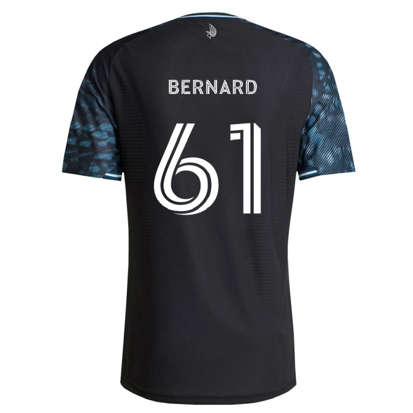 Danxen Herren Jadan Bernard #61 Schwarz Weiß Heimtrikot Trikot 2026/27 T-Shirt