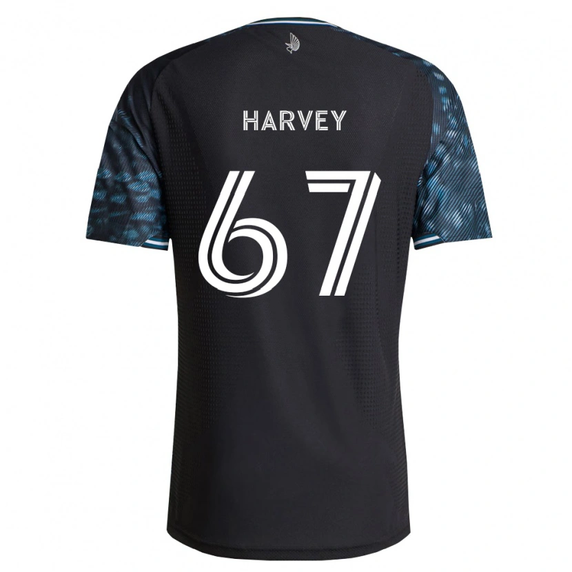 Danxen Herren Carlos Harvey #67 Schwarz Weiß Heimtrikot Trikot 2026/27 T-Shirt