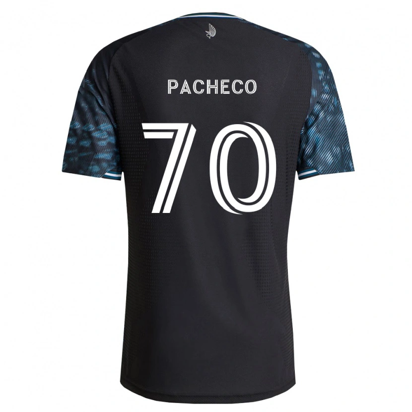 Danxen Herren Diogo Pacheco #70 Schwarz Weiß Heimtrikot Trikot 2026/27 T-Shirt