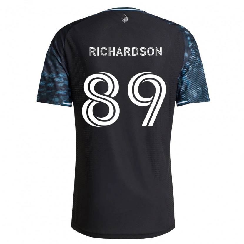 Danxen Herren Nick Richardson #89 Schwarz Weiß Heimtrikot Trikot 2026/27 T-Shirt