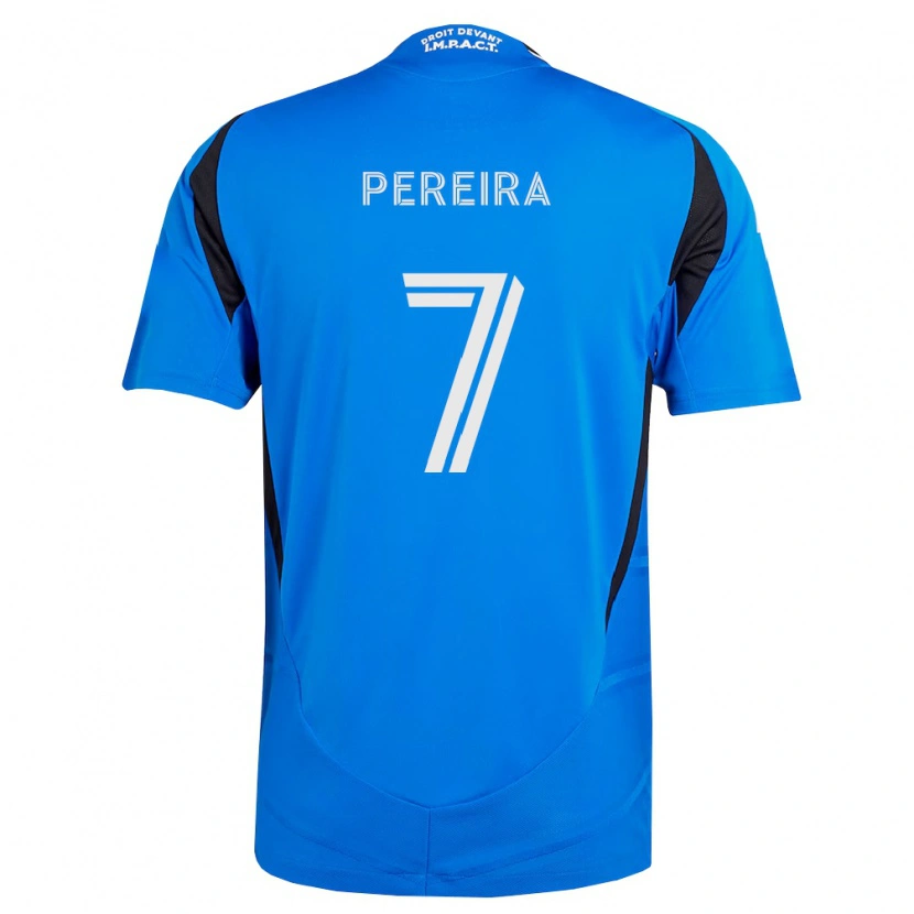 Danxen Herren Daniel Pereira #7 Blau Weiß Schwarz Heimtrikot Trikot 2026/27 T-Shirt