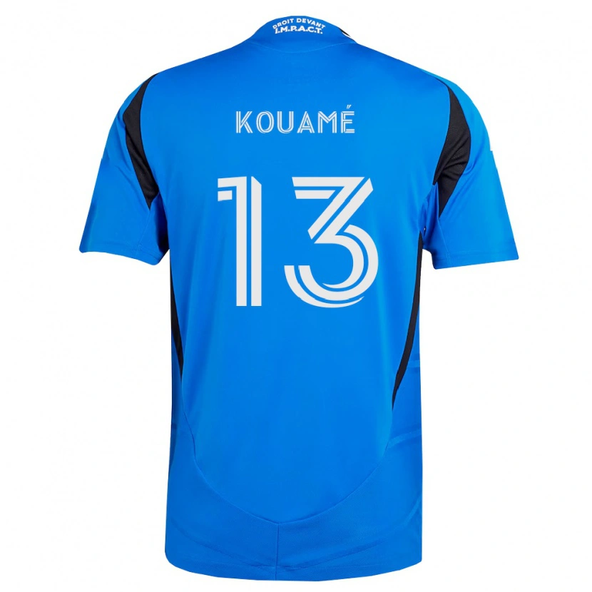 Danxen Herren Rafael Kouamé #13 Blau Weiß Schwarz Heimtrikot Trikot 2026/27 T-Shirt